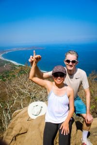 Hiking to the top of Monkey Mountain