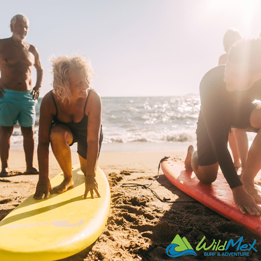 Aprender a surfear en México con Wild Mex se parece un poco a esto... 