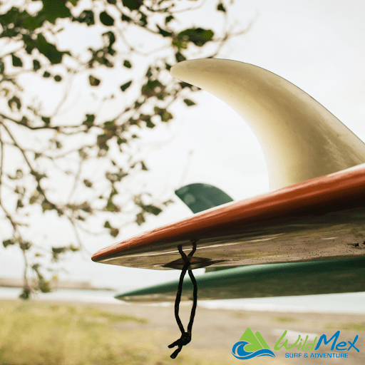 La configuración de una sola quilla es la más común para olas pequeñas/medias, gordas y débiles mientras se surfea en La Lancha