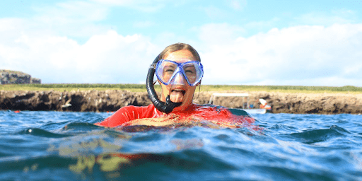 Snorkelling is a must for new adventures on our Marietas Islands tour