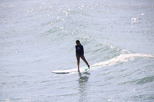 Surfer at La Lancha