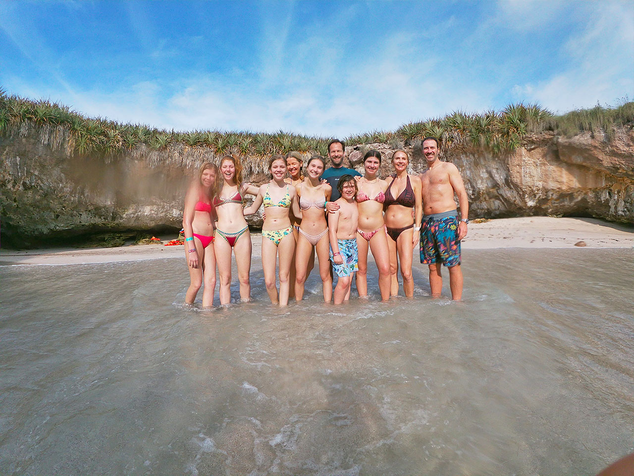 Marietas Islands Hidden Beach (Playa del Amor) near Punta Mita