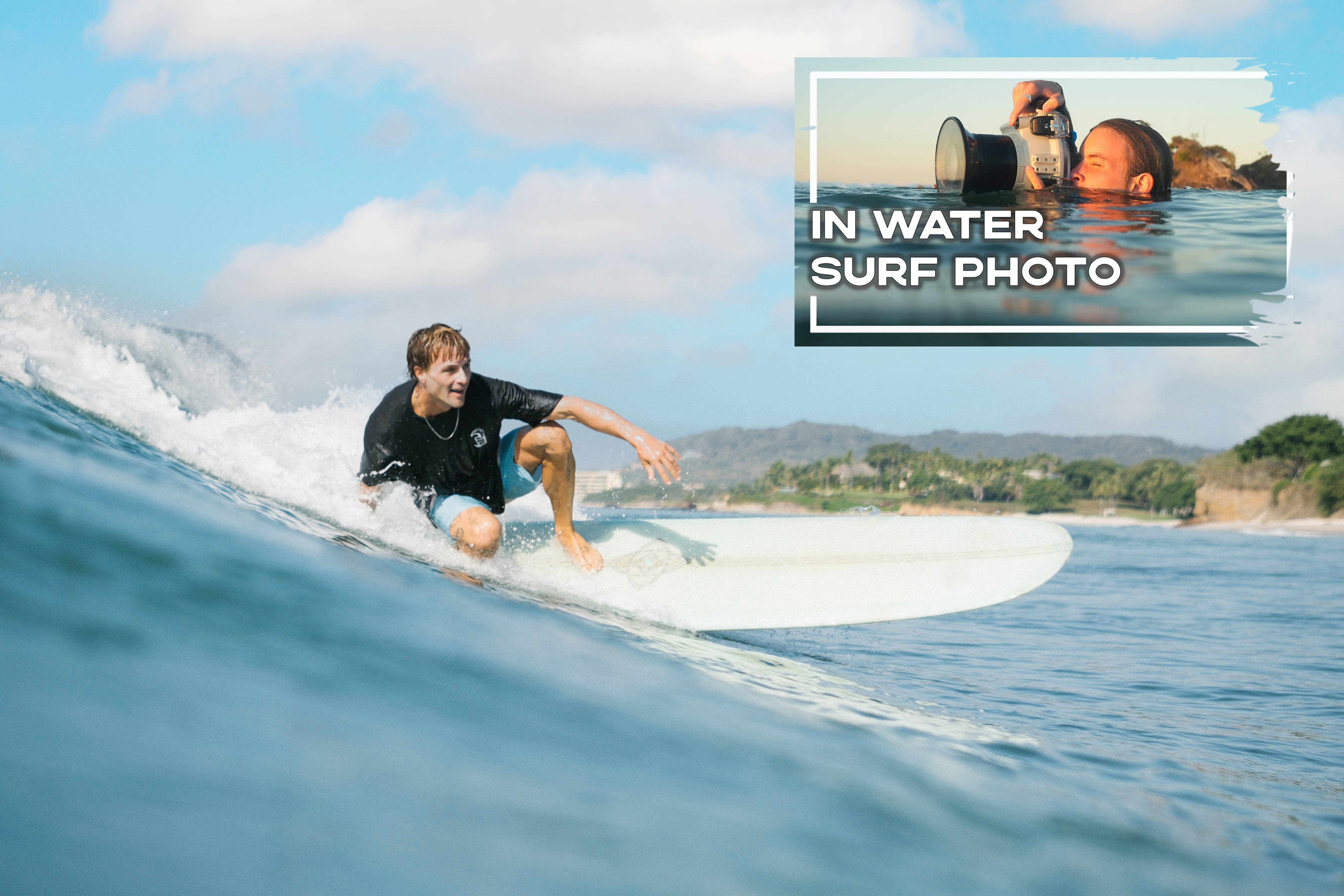 Surf Photography shoot from the beach