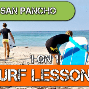 San Pancho 1-on-1 Surf Lesson – Personal Surf Instructor at La Lancha
