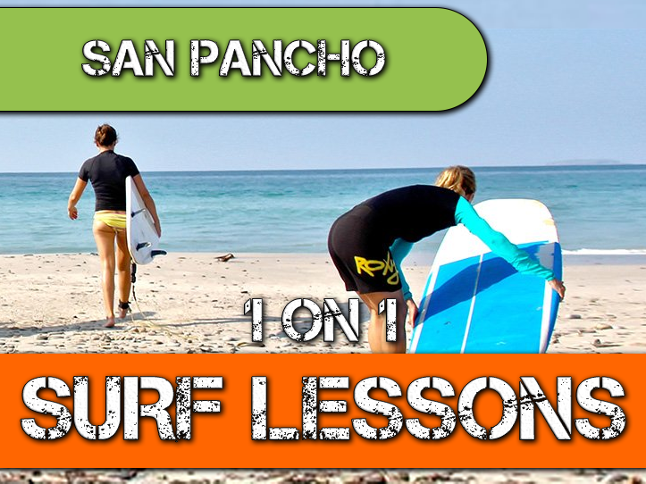 San Pancho 1-on-1 Surf Lesson – Personal Surf Instructor at La Lancha