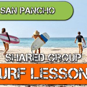 San Pancho surf lessons for a fun, shared group experience just minutes from Sayulita and Punta Mita.
