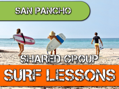 San Pancho surf lessons for a fun, shared group experience just minutes from Sayulita and Punta Mita.