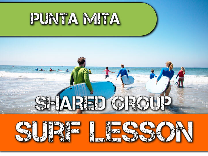 Punta Mita surfing lesson at La Lancha