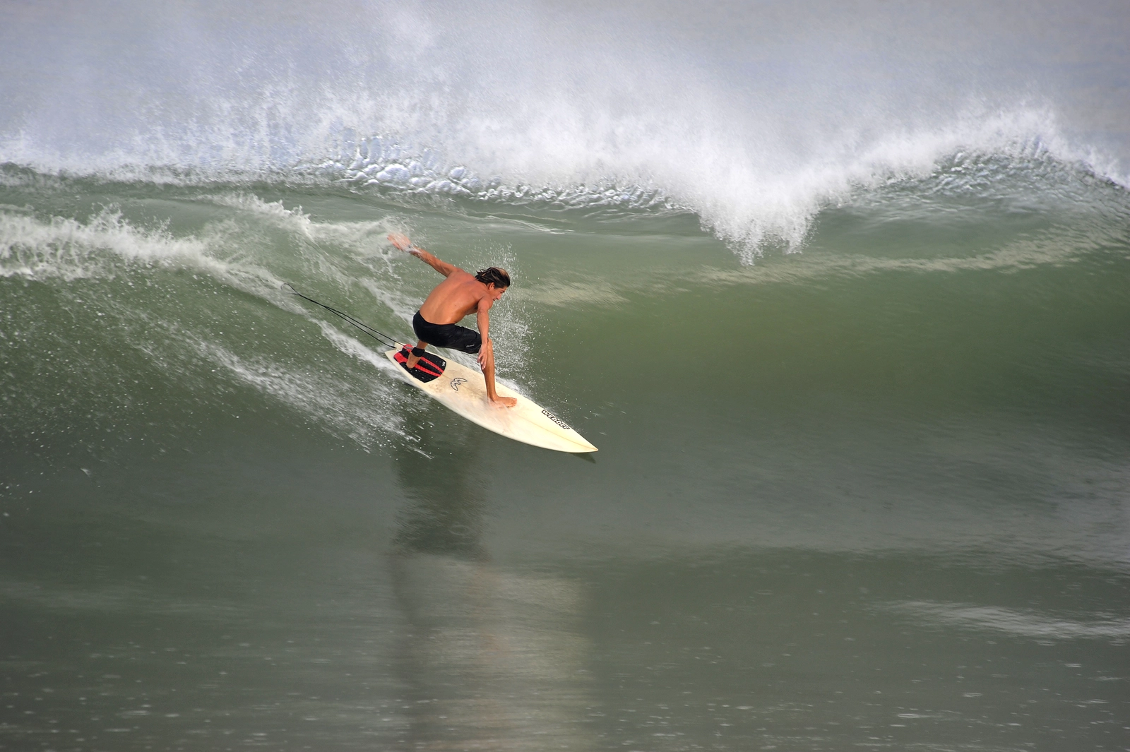 Advanced Surfer at San Pancho