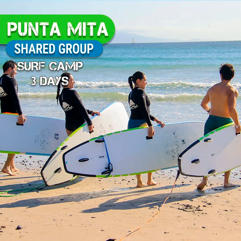 Shared Group Surf Camp — 3-Day Package