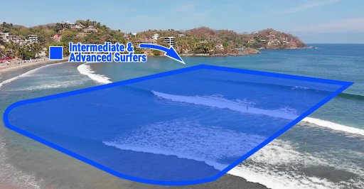 Intermediate & Advanced Surfing at Sayulita
