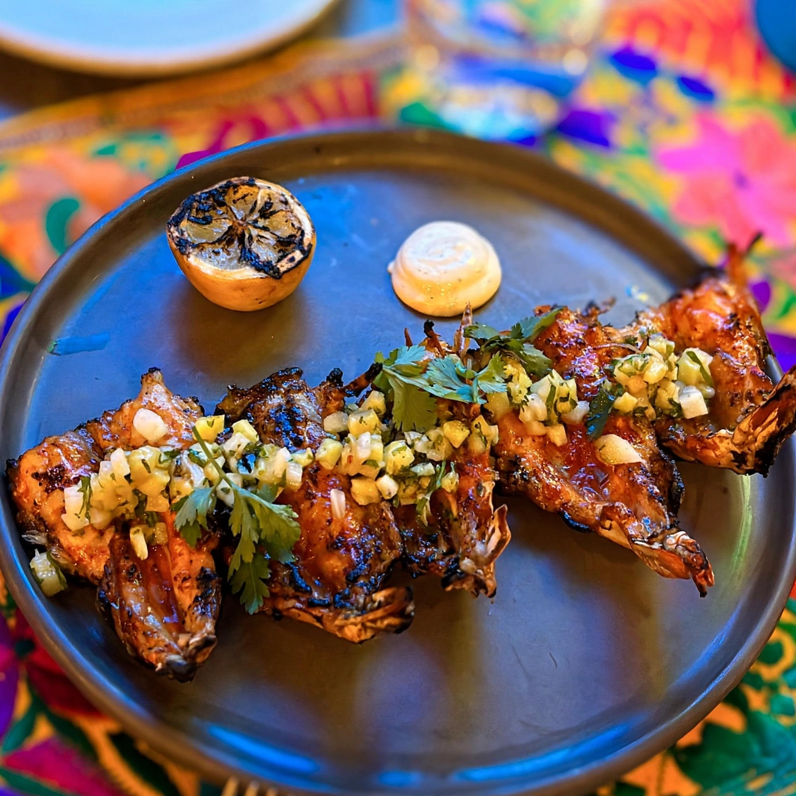 Grilled shrimp